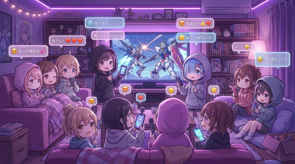 麻豆视频动漫社区互动场景